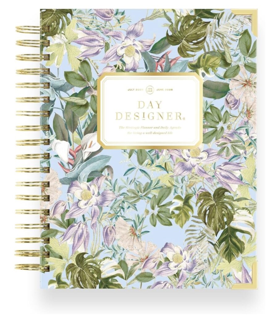 Day Designer Planner-my favorite midyear planning tool for goal setting and organization